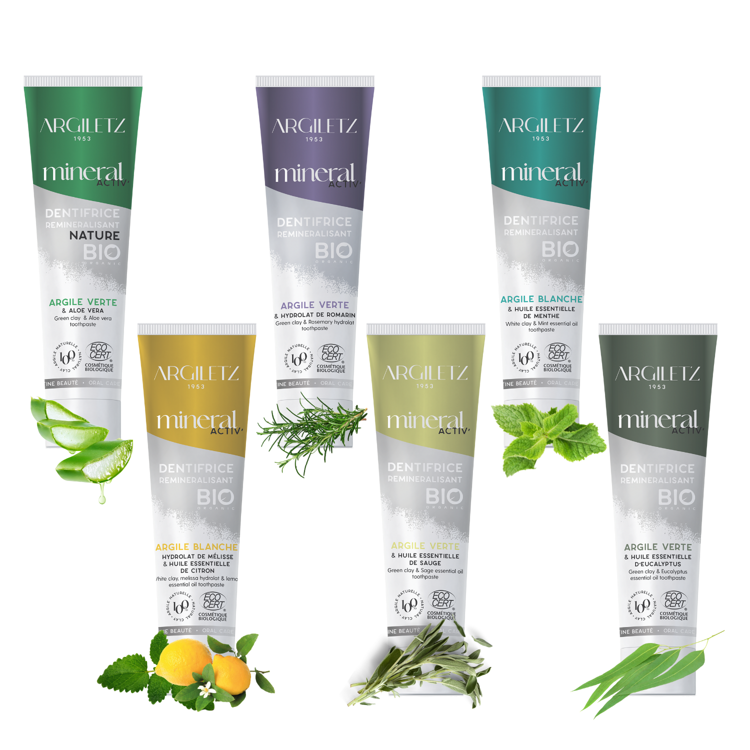 Toothpaste - Green Clay & Rosemary | C-203