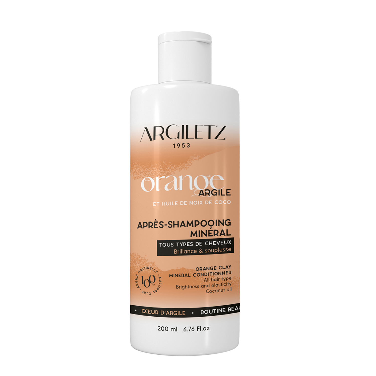Après-shampooing – argile orange