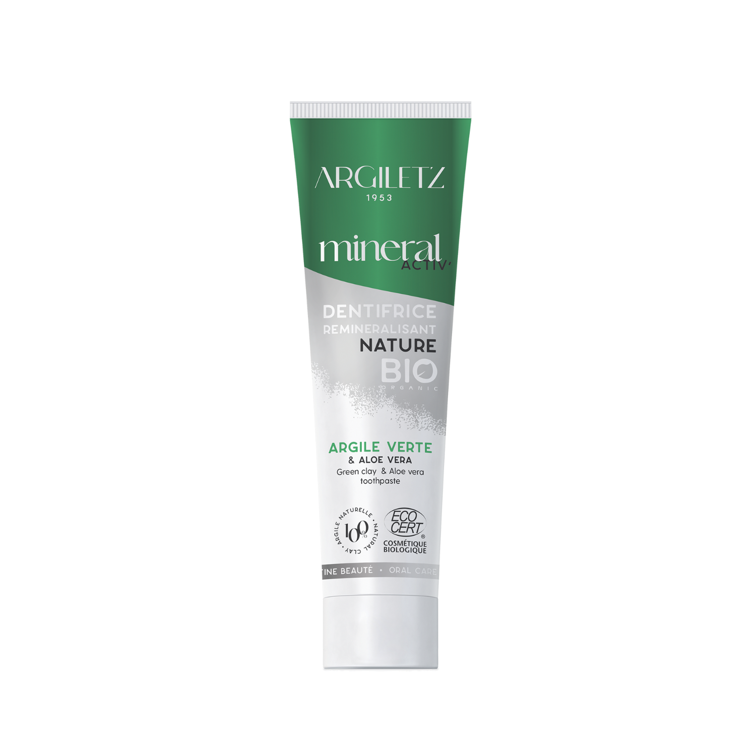 Dentifrice – Argile verte &amp; aloe vera