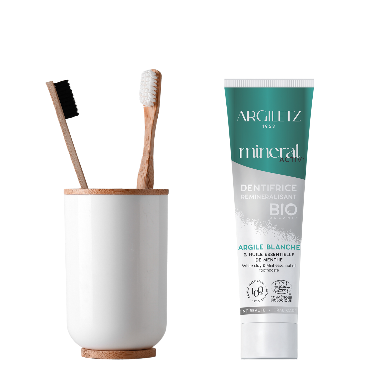 Dentifrice – Argile blanche &amp; menthe