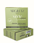 Savon exfoliant corps - argile verte et algues brunes