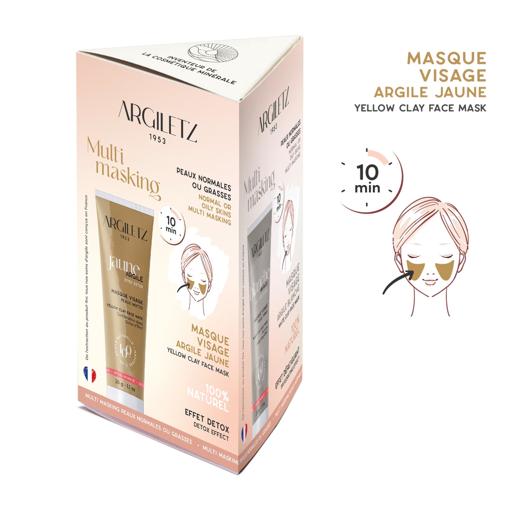 Multi-Masking Clay Face Mask Kit for Normal &amp; Oily Skin