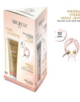 Coffret trio masque visage à l'argile pour peaux normales ou grasses