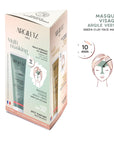 Coffret trio masque visage à l'argile pour peaux normales ou grasses