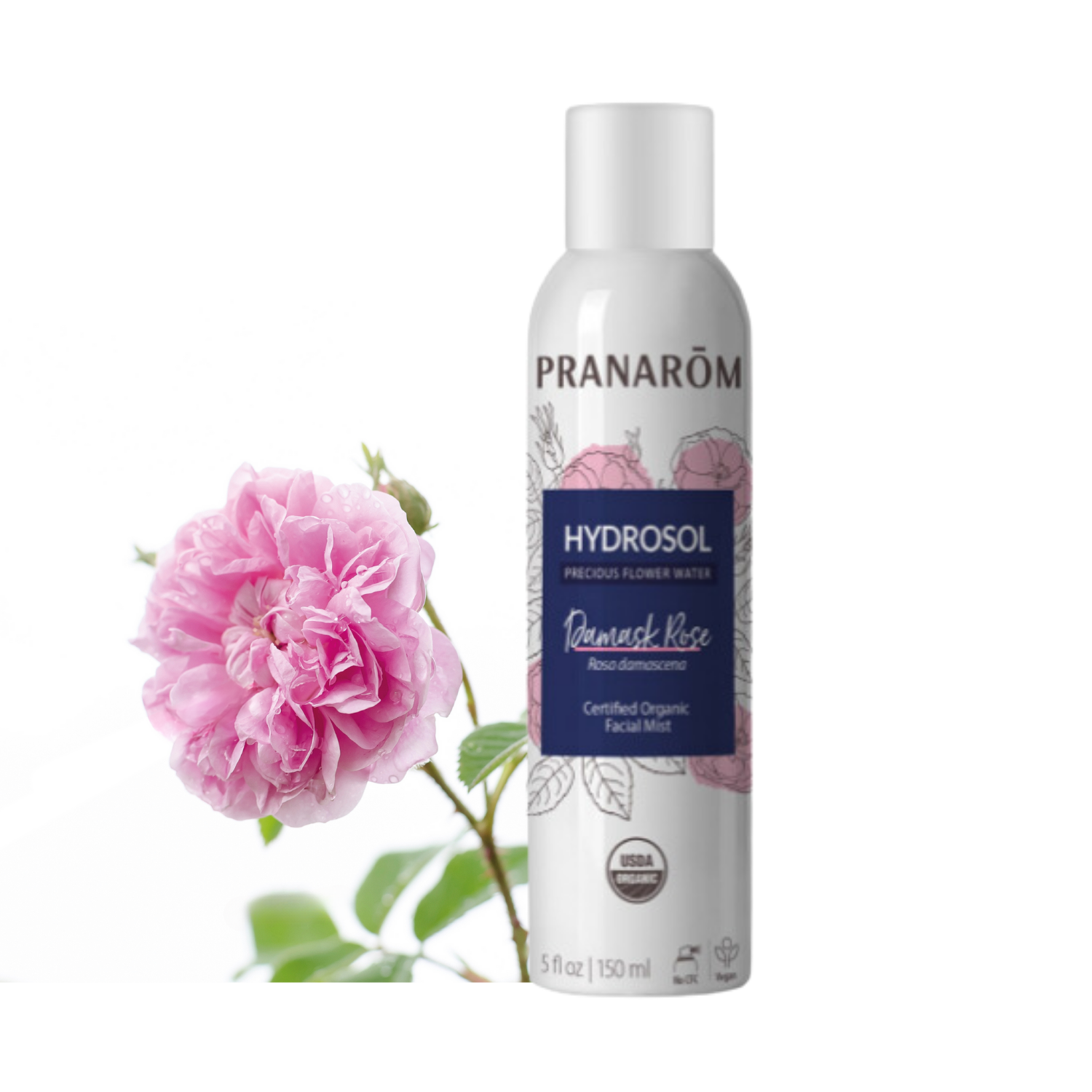 Rose de Damas hydrolat d’eau précieuse