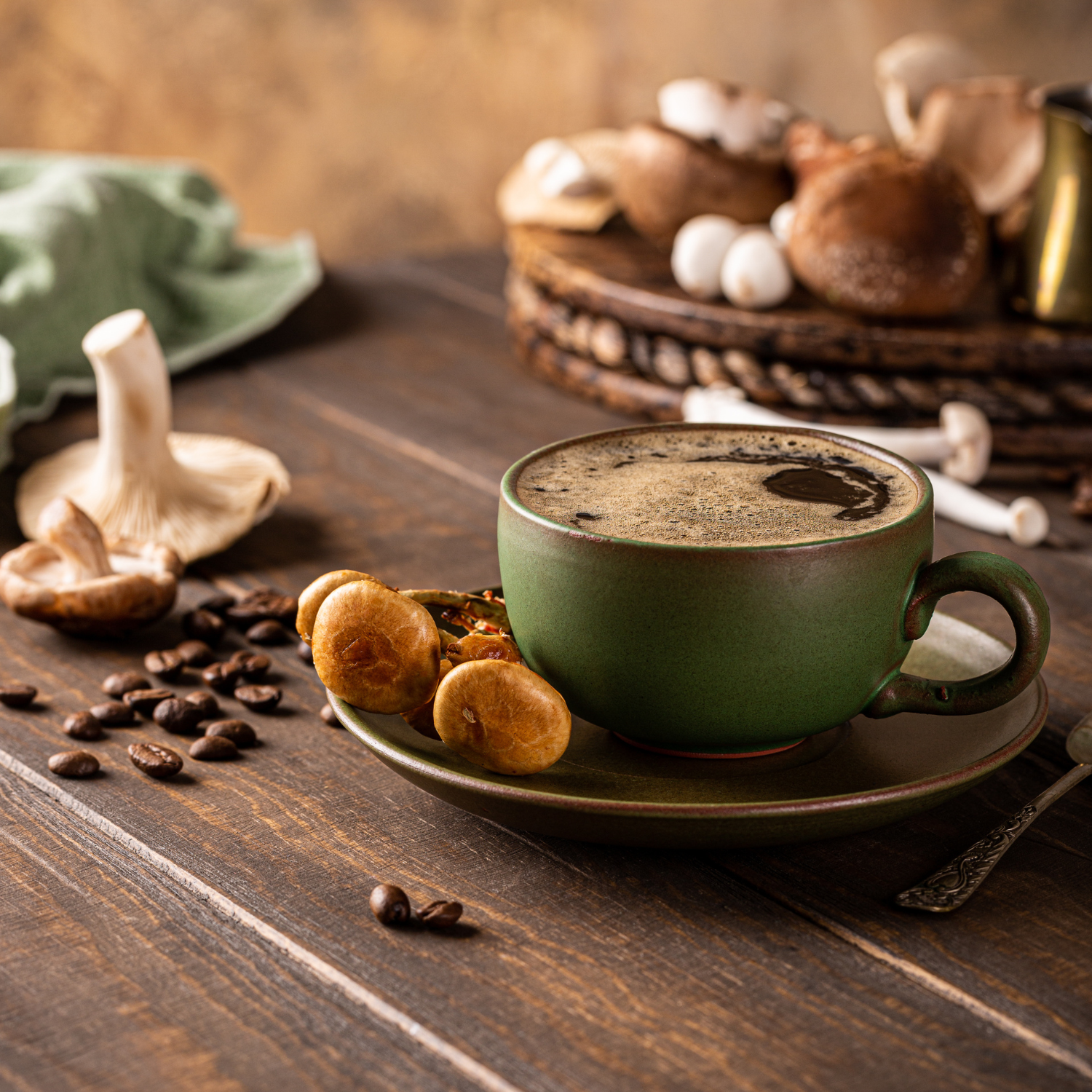 Mushroom Infused Coffee | E-CAFE