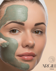 Masque d’argile verte et eau thermale – Terractiv