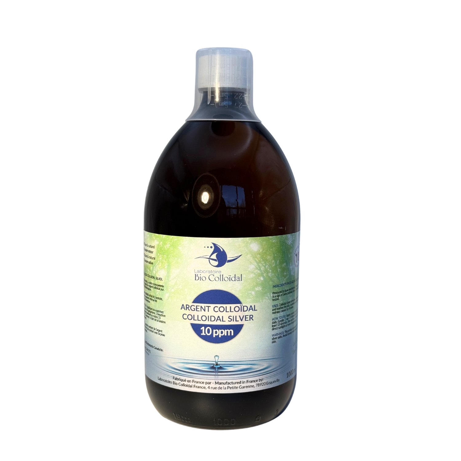 Colloidal Silver 10 ppm | K-LB01 & K-LB02