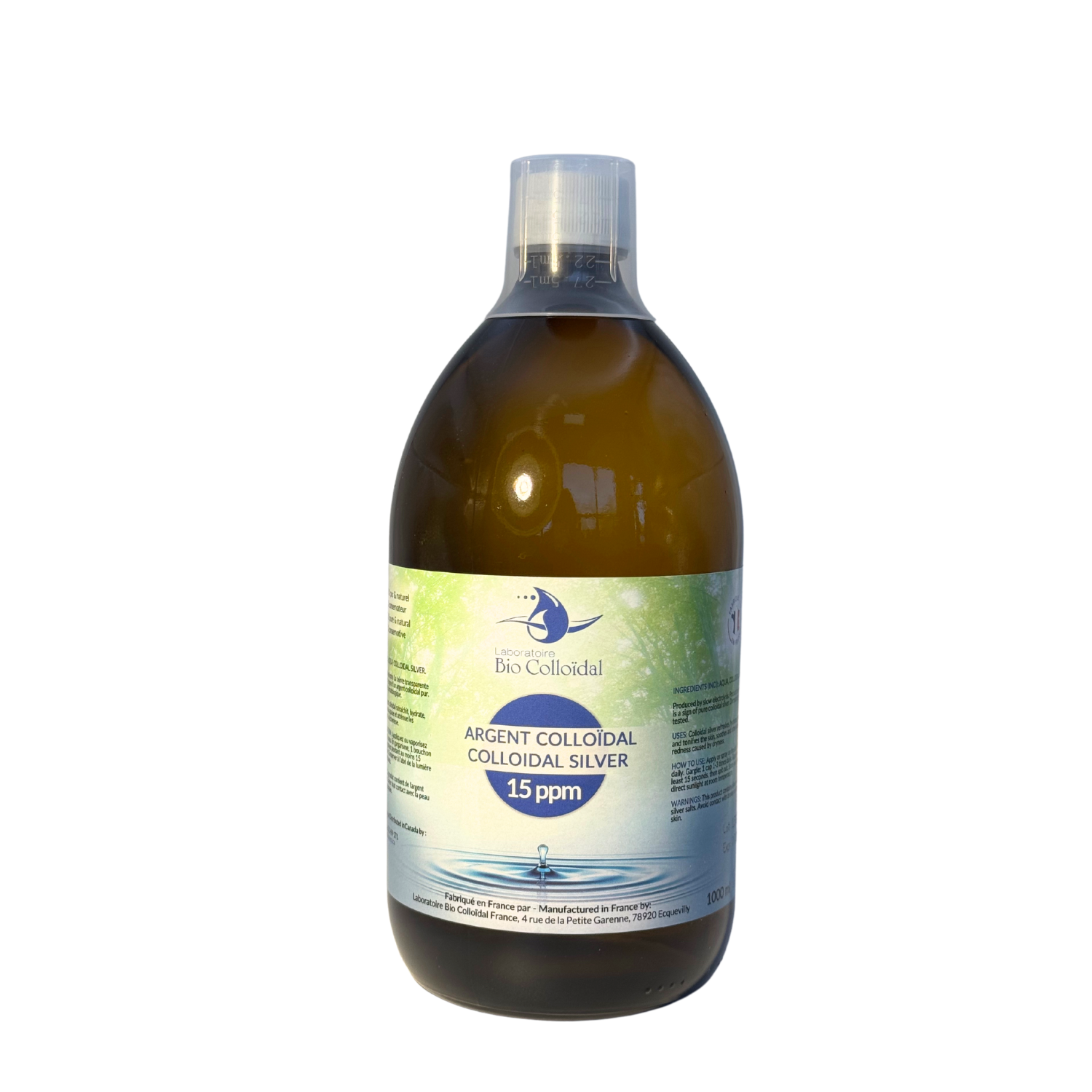 Colloidal Silver 15 ppm | K-LB03 & K-LB04