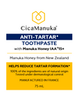 Dentifrice anti-tartre – au miel de Manuka IAA15+