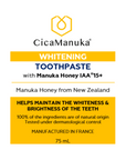 Dentifrice blancheur – au miel de Manuka IAA15+