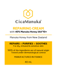 Crème réparatrice CicaManuka – au miel de Manuka IAA10+