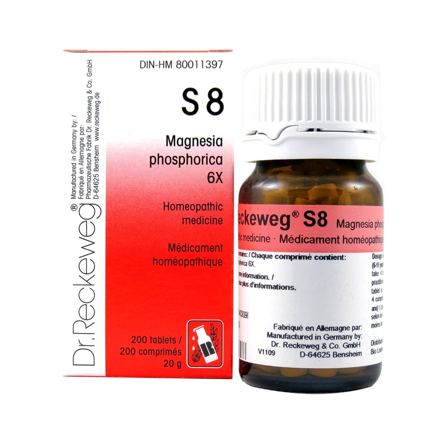 S8 Magnesia phosphorica