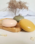 Savon exfoliant corps - argile verte et algues brunes