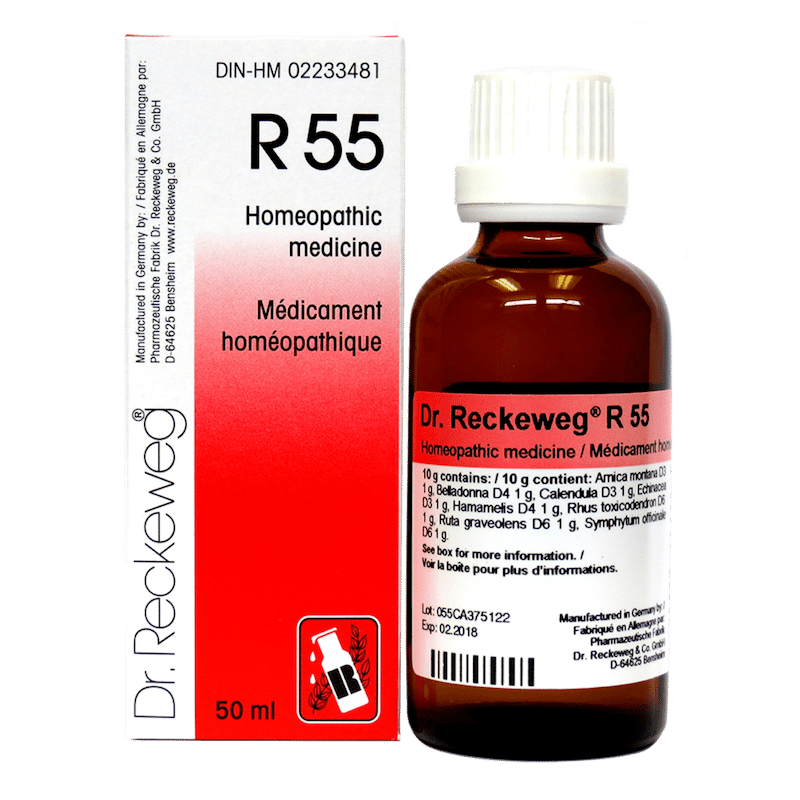 Free Gift Promotion: Dr. Reckeweg R55 22 ml ($18.50 value)