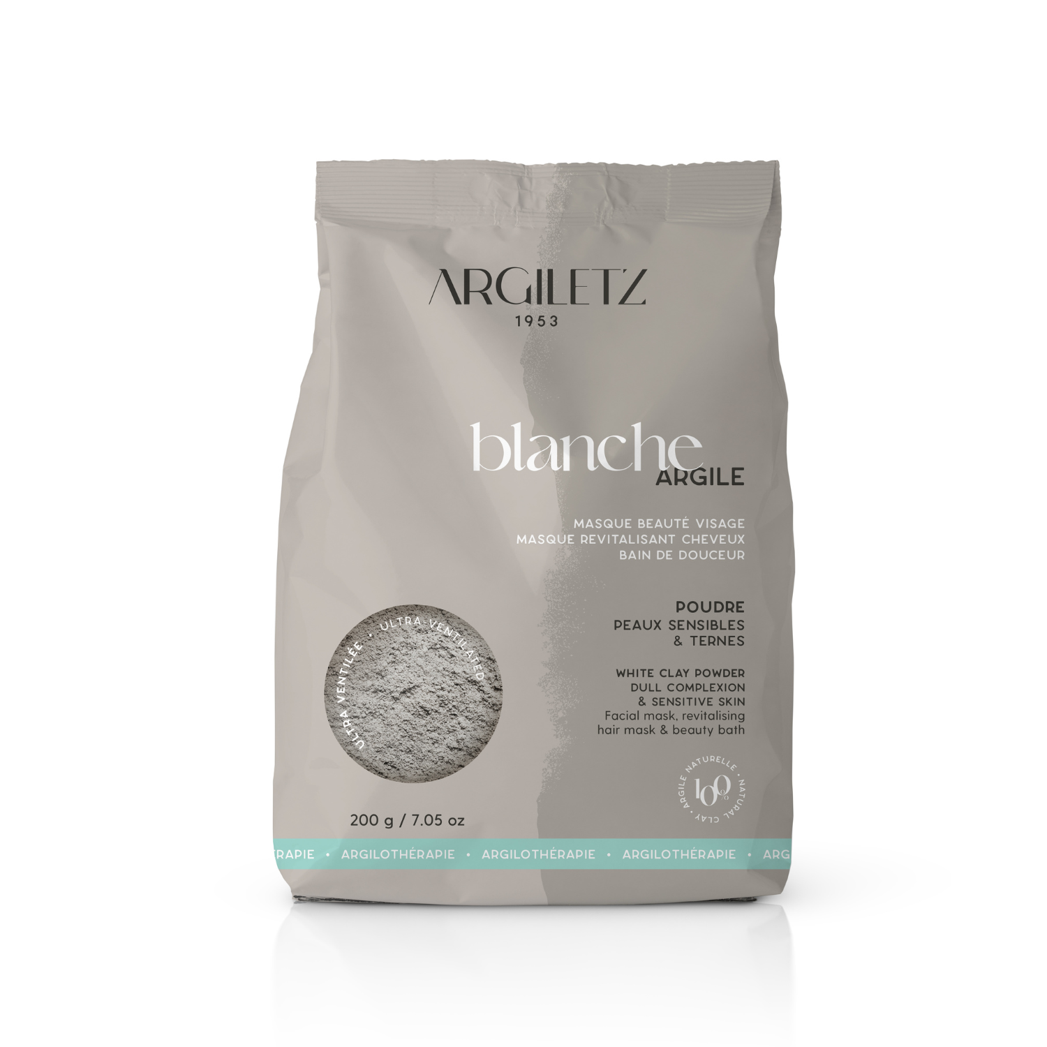 Argiletz Red Clay Face Mask 100g – Sanfte Tonmaske Mit Bio-Sheabutter Für Sensible Haut