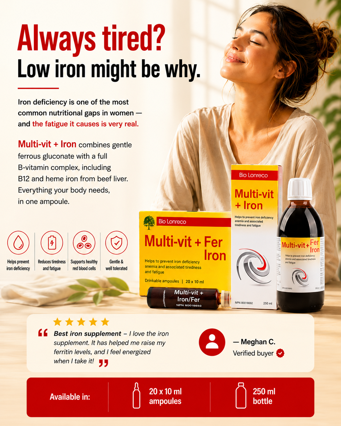 Multi-vit + Iron