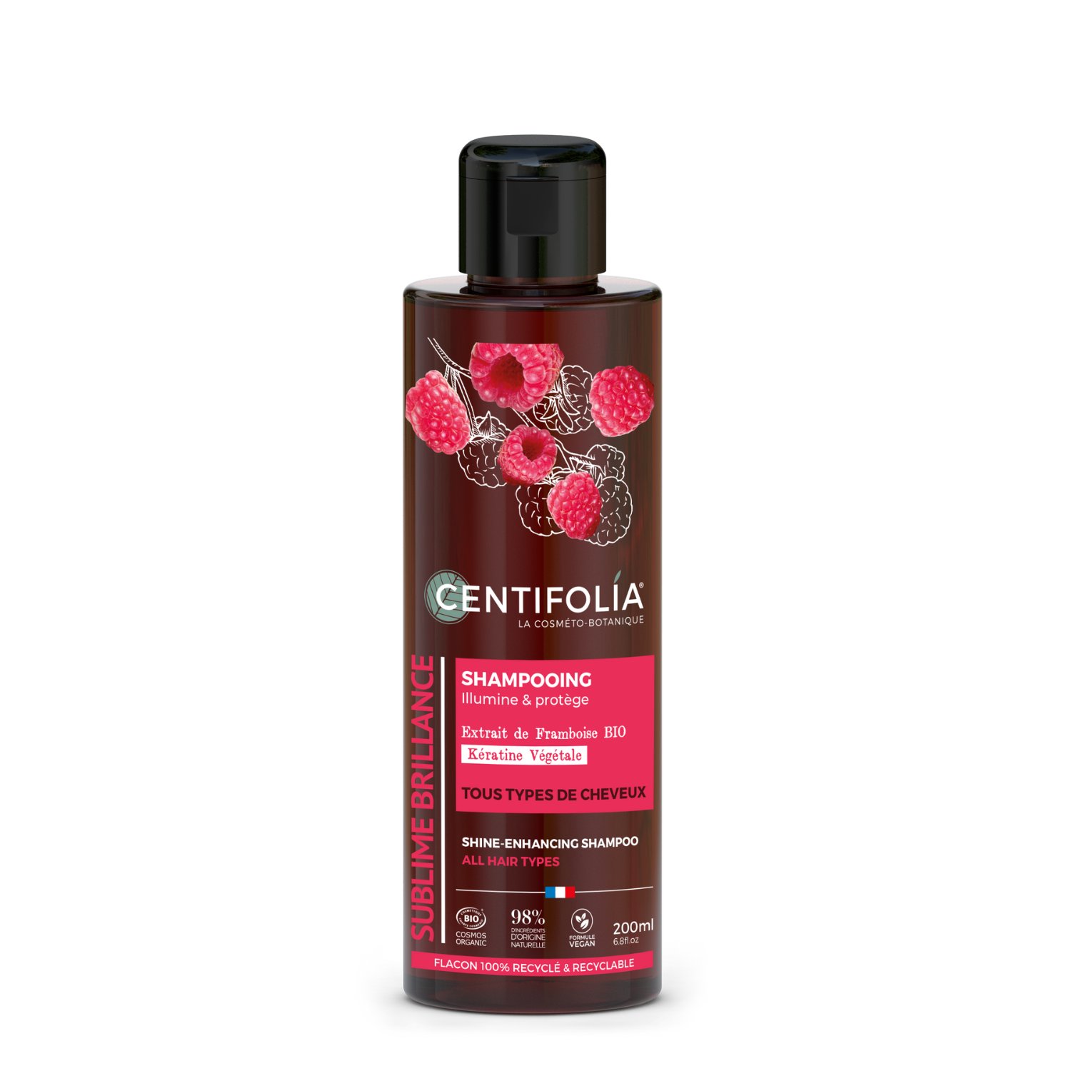 Promotion commande en ligne : Centifolia Shampooing brillance - 200 ml