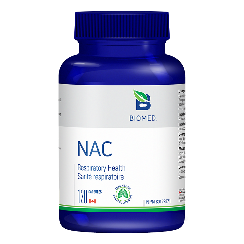 NAC (N-Acetyl-L-cysteine) 120 caps