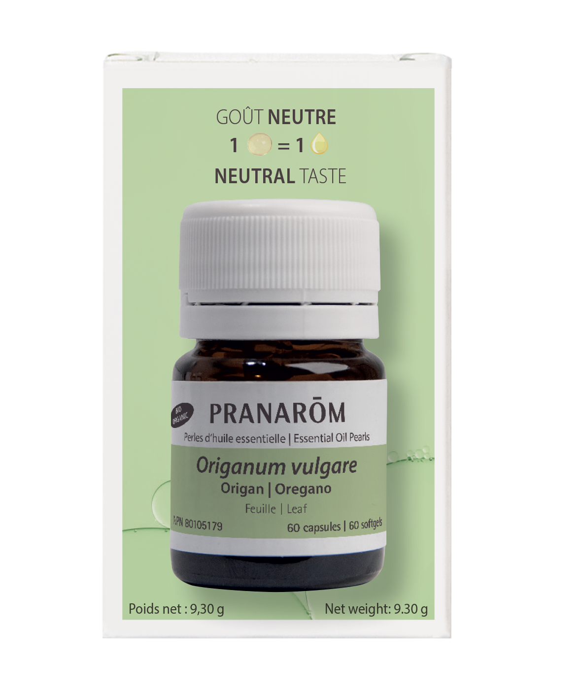 Origan perles d’huile essentielle